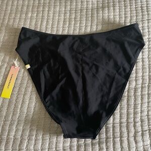 The High Leg Mid Rise Bikini Bottom